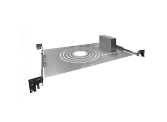 EnvisionLED CUNV-NC-RI-J-JBX 4-10-in CADM-Line Construction Plate w/ Handing Bards, J-Box, Round