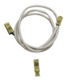 MaxLite CWHD-48W Connecting Wire Harness - Dimming 4Ft White Includes Additional Female Connector