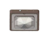 Westgate CXES-40-80W-MCTP-EM Square New Concept Garage And Ceiling Lights, Power & CCT Adjustable With Emergency Light, Damp Location Bronze Finish