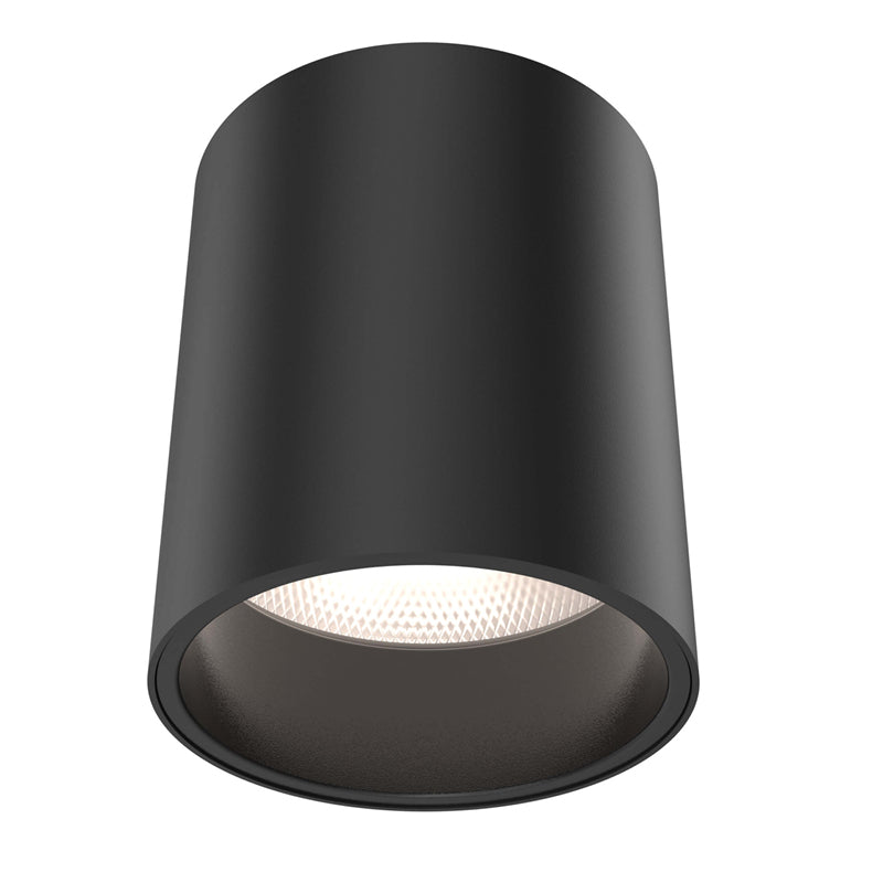 Dals Lighting CYL06-CC-V-BK Focus 6″ LED Cylinder Flush Mount - 26W - CCT Selectable - 1,500 Lumens - 120-347V - Black