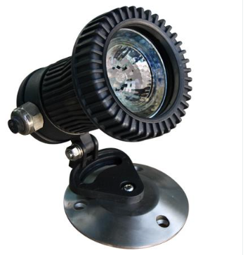 Dabmar Lighting LV341-L3-65K-B Polybutylene Terephthalate Underwater Light GU5.3 LED, Voltage 12V, Wattage 3W, Color Temperature 6500K, Black Finish