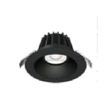 Westgate RDL4S-SB-MCT5-BK 4" Led Snap-in Recessed Light, Smooth and Baffle Trim, Multi-Color Temperature, Black Finish