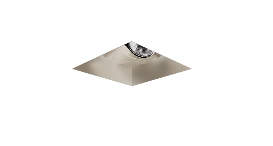 Visual Comfort Architectural ENCL3SRL-L12930AI-C Modern Entra CL 3" Square Adjustable Flangeless IC Airtight Trim / Remodel Housing - CCT: 3000K - 12W - Reflector Finish: Champagne