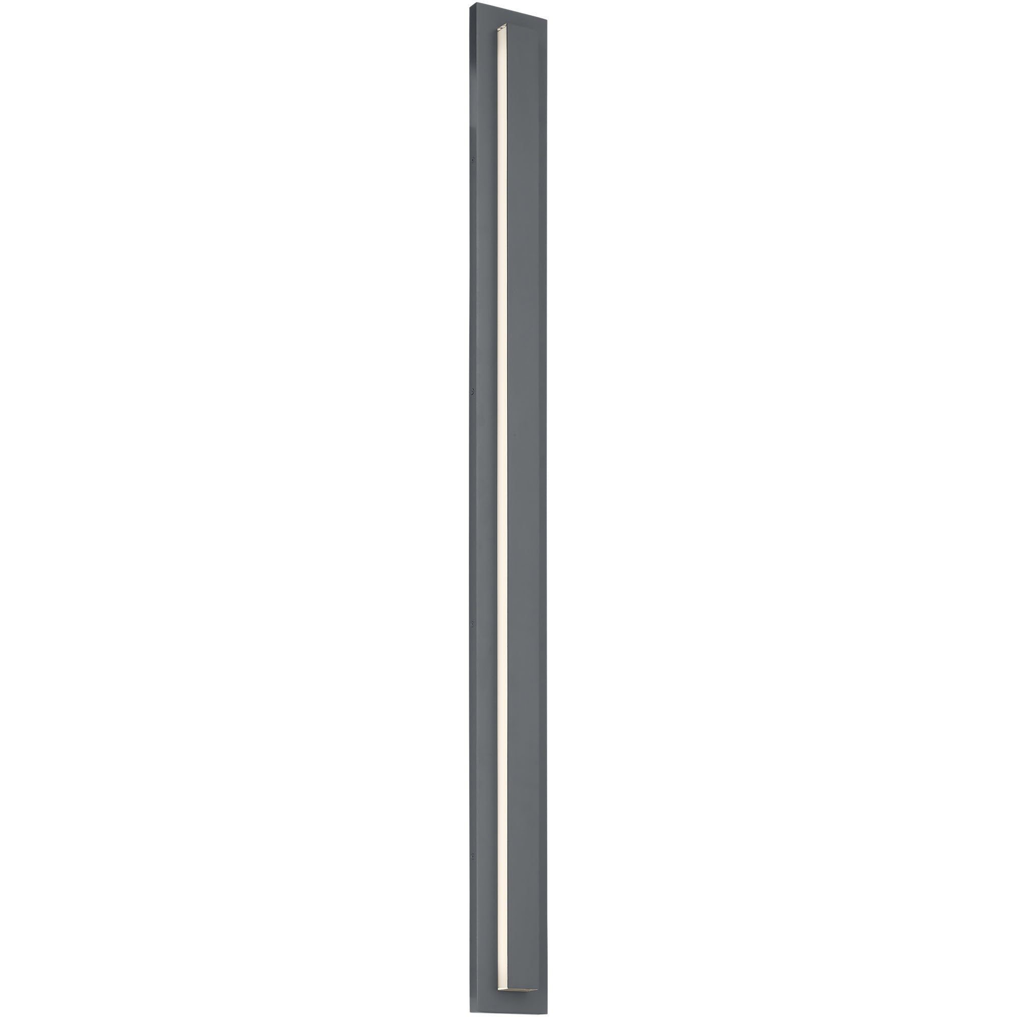 Visual Comfort Architectural SLOWS30230H Modern Sean Lavin Aspen 1 Light 60" Outdoor Wall Sconce Light - CCT: 3000K - Finish: Charcoal