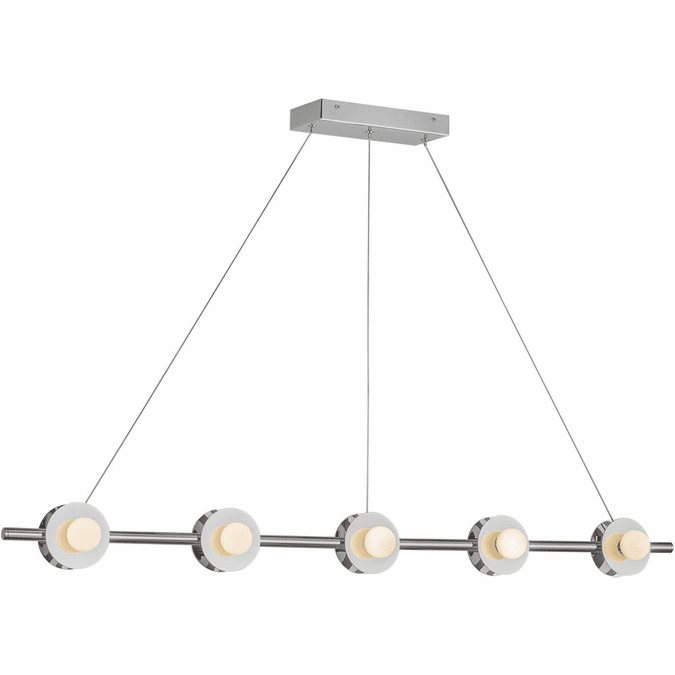 Kuzco Lighting LP15548-CH-UNV Elixir LED 48.13 inch Linear Pendant Ceiling Light Chrome Finish