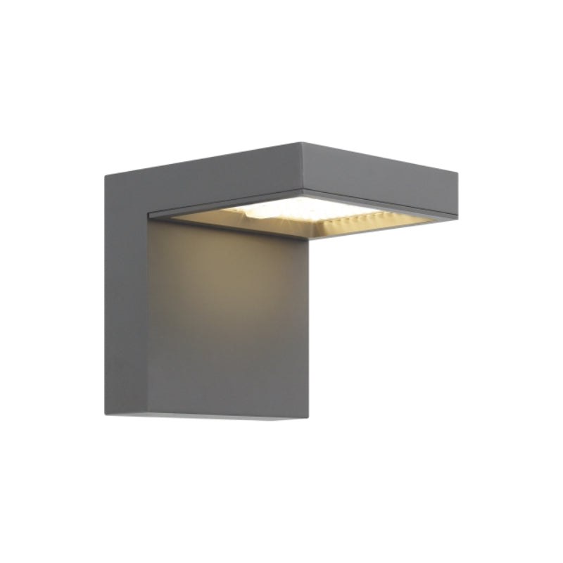 Visual Comfort Architectural 700OWTAG84010CHUNV3LF Modern 10" Taag LED Outdoor Wall Light With In Line Fuse - CCT : 4000K - Lens: Clear - Finish: Charcoal
