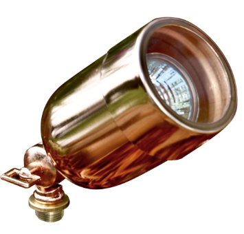 Dabmar Lighting LV29-L5-65K-CP Brass Spot Light 2-Pin LED, Wattage 5W, Voltage 12V, Color Temperature 6500K, Copper Finish