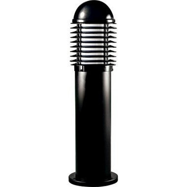 Dabmar Lighting D3390-B LED Powder Coated Cast Aluminum Bollard Light, 120V, Wattage 60W, Black Finish