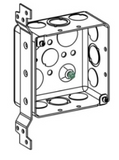 ORBIT D4SDB-CKO-FB 4" Drawn Square 2-1/8" Galvanized Deep Box