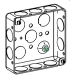 ORBIT D4SSB-50 4" Drawn Square 1-1/4" Galvanized Deep Box