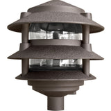 Dabmar Lighting D5000-10T-BZ LED Cast Aluminum Pagoda Light, 3-Tier, 1/2