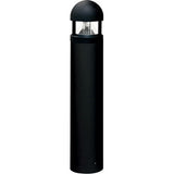 Dabmar Lighting D800-B Powder Coated Cast Aluminum Bollard, Black Finish