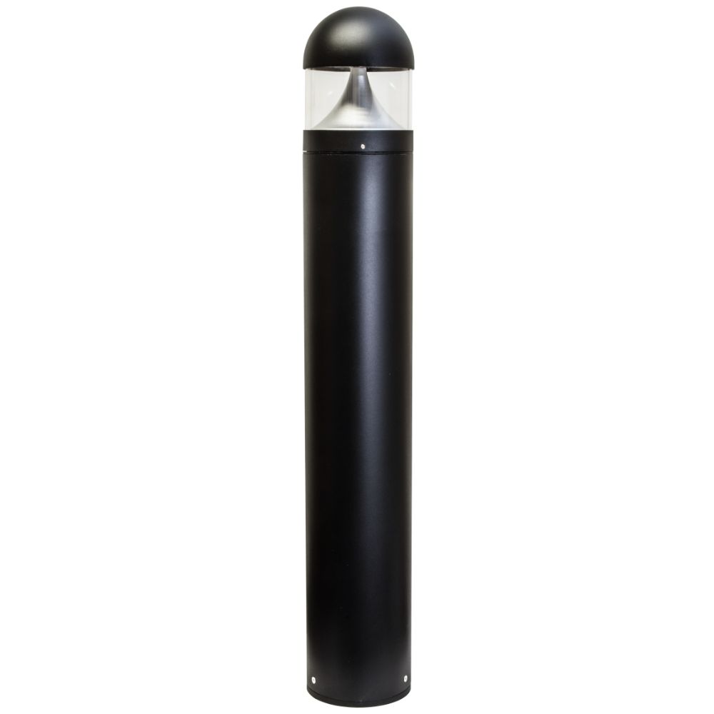 Dabmar Lighting D810-LB20-40K-BZ LED Cast Bollard Diffused Light, 120-277V, LB, Color Temperature 4000K, Bronze Finish