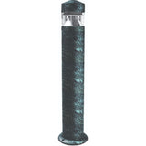 Dabmar Lighting D850-L20-50K-VG LED Cast Aluminum Bollard Clear Light, 120V-277V, G24, Color Temperature 5000K, Verde Green Finish