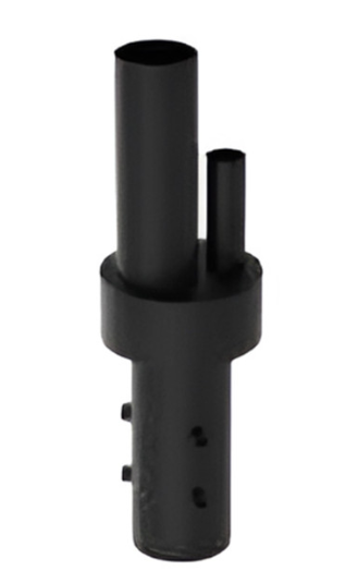 Westgate DAB-SOL-PA3-1 Solar Area Bell Light System, 3 Inches Pole-top Adapter For 1 Solar Bell-light Arm + Solar Engine Mast