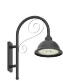 Westgate DAB-WB-C DAB Bent Decorative Wall Bracket Model C, Black Finish