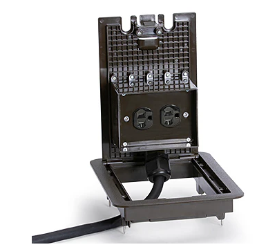 Lew Electric DB-1-DB-DX Dek-box Dark Brown, Duplex Device | BuyRite ...