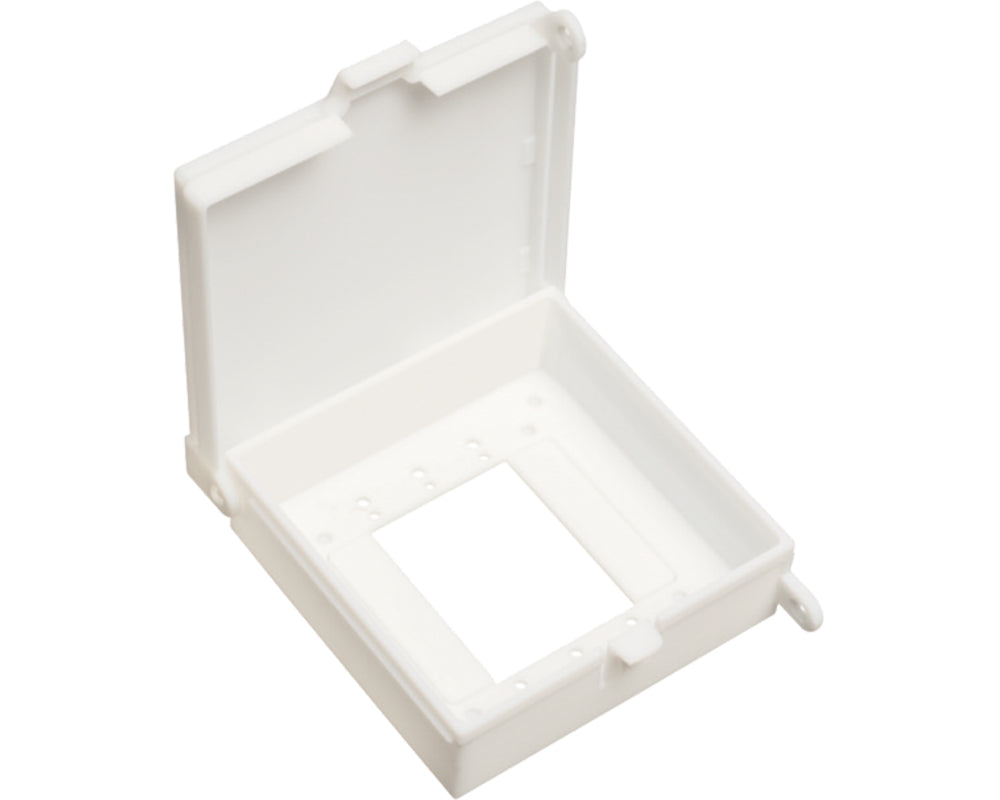 Arlington DBK55W 5" x 5" Exterior Keypad Enclosure with White Cover