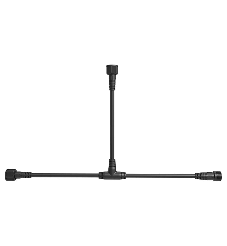 DALS Lighting DCP-EXT-T  DALS Lighting DCP-EXT-T Etch Pro Modern Black 6'' ''Y'' Splitter