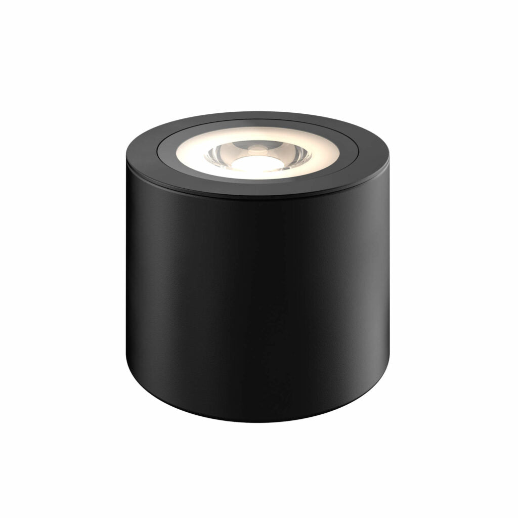 DALS Lighting DCP-GRD4-BK  Excel Pro - 12W 1 LED Recessed Gimbal-2.5 Inches Tall and 4.25 Inches Wide