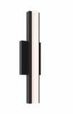 DALS Lighting DCP-LWS19 19 Inch Smart LED Linear Wall Sconce - Black Finish