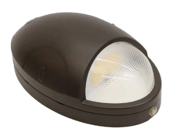 Westgate DELW-15W-MCT-BR Decorative Emergency Light Unit With Photocell, Wattage 15W, Multi-Color Temperature, Dark Bronze Finish