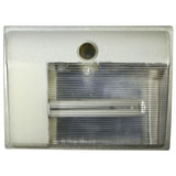 Dabmar Lighting DF6426-W LED Polycarbonate Surface Mounted Wall Fixture, White Finish