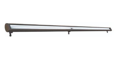 Dabmar Lighting DF9408-LB72-27K-B Cast Aluminum 8' Sign Light, Color Temperature 2700K, Wattage 72W, Black Finish