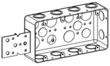 Orbit DHB-4-B Four-Gang Electric Box 2-1/8" Deep Handy Box W/ CKO & 1/2" Knockouts & B Bracket