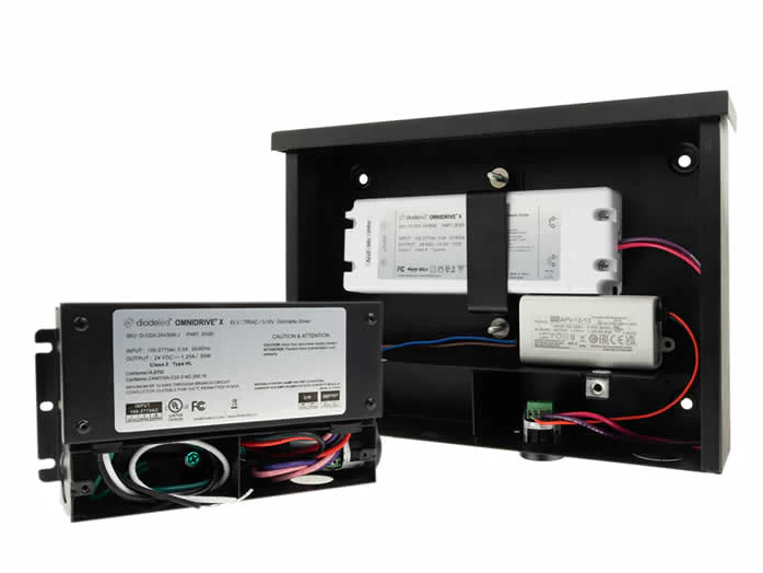 Diode LED DI-AWNAUX-ODX-24V96W-LPS3R Athena Wireless Node (AWN) and OMNIDRIVE X 0-10V Control, 24V 96W, WITH Aux power, in Class 2 Rated Junction Box