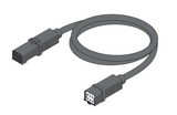 Diode LED DI-BW-WW-RGBW-1EXT-BL BROADWAVE Extension Cord, 1 Foot, Wet Location Connector, Black Finish