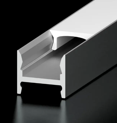 Diode LED DI-CHB-A2-NL-48 DiodeLED A2 48" Mounting Channel Bundle, Architectural Frosted Satin Lens, Aluminum