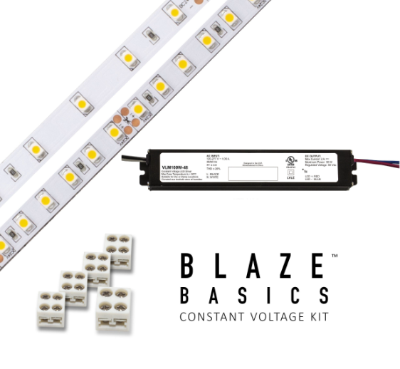 Diode LED DI-KIT-24V-BC1CV60-4000 16.4ft Blaze 100+ Lumen Per Ft LED ...