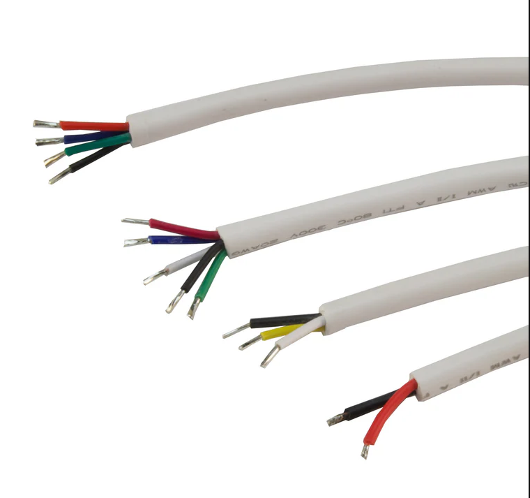 Diode LED DI-PVC2464-226MCB-250 PVC Black Jacketed 2464 Wire 22/6, 250ft Spool