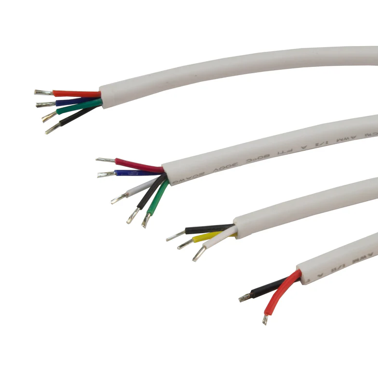 Diode LED DI-PVC2464-226MCW-250 PVC White Jacketed 2464 Wire 22/6, 250ft Spool