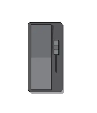 Diode LED DI-SXR1-FP-BL Faceplate for Switchex+R1, Black