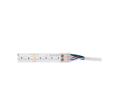 Diode LED DI-TB-RGBW-96SPL-TTW-25B 96-in Valent RGBW Tape Light Terminal Block, Tape-To-Wire Pack of 25 Bulk