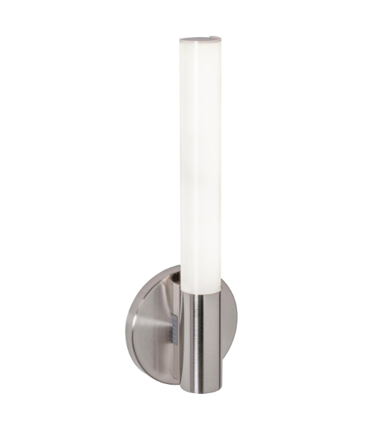 AFX Lighting DIOS0314LAJD1SN Dion 14 Inch LED Wall Sconce Light,120V, Watt 16 ,Selectable 5CCT 2700K/3000K/3500K/4000K/5000K, Satin Nickel Finish