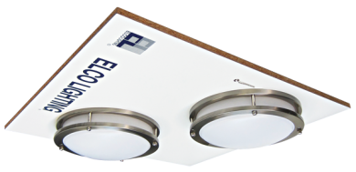 Elco Lighting DISP-FDLD2 Small Flush Mounts Flat Hanging Panel Display