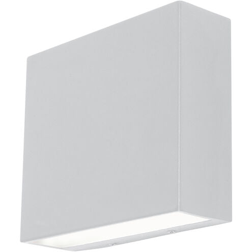 AFX Lighting DKTW0807LAJUDWH Dakota LED 7 inch Outdoor Wall Sconce Light in 8 inch White Finish