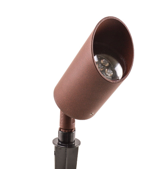 Focus Industries DL46LEDM2015BAR 20W LED Module Brass Bullet Directional Light - 15° Spot - Lumens: 1800lm - Finish: Acid Rust