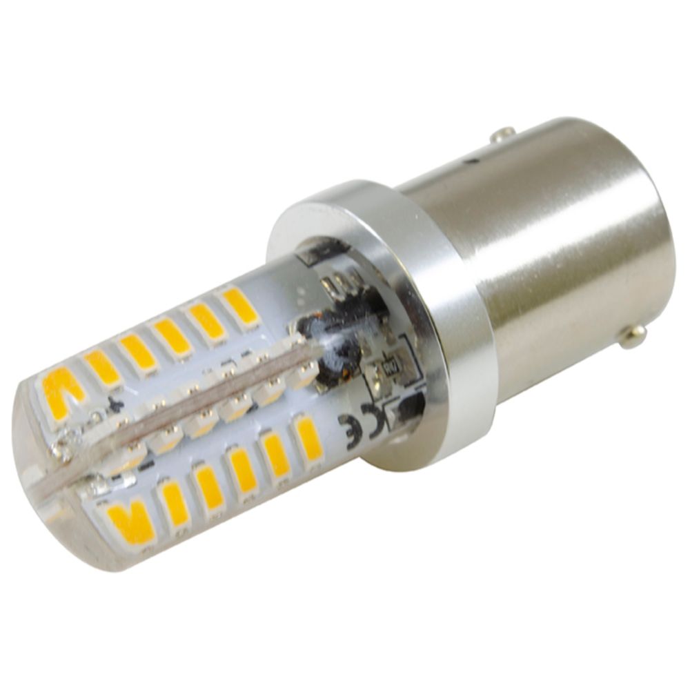 Dabmar Lighting DL-LED-BAY-S-3W-30K LED Silicone Bayonet Base Light W/ 48 LEDS, Voltage 12V, Color Temperature 3000K