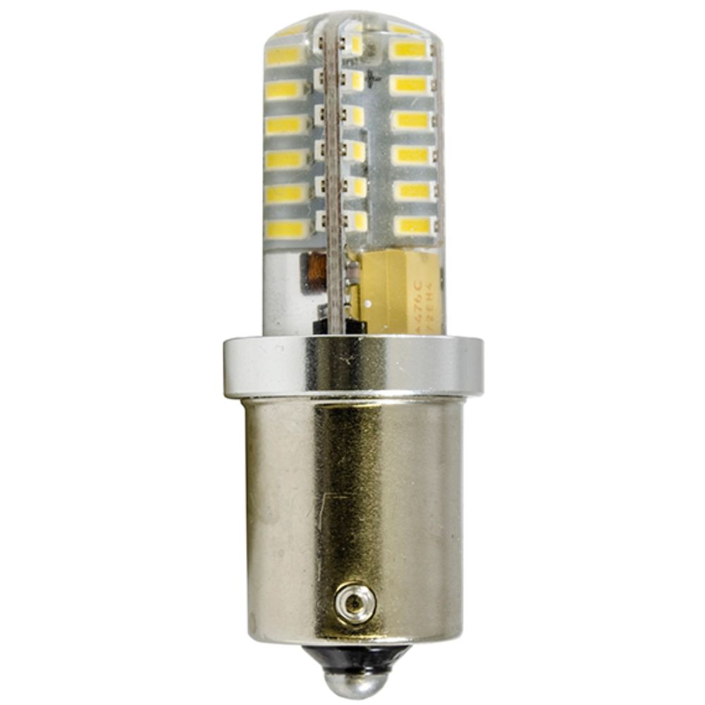 Dabmar Lighting DL-LED-BAY-S-3W-64K LED Silicone Bayonet Base Light W/ 48 LEDS, Voltage 12V, Color Temperature 6400K