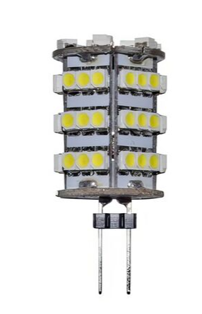 Dabmar Lighting DL-LED-G5.3/4/64K Light Bulb Bi-Pin Round 4 Watt 54 LEDs 12V
