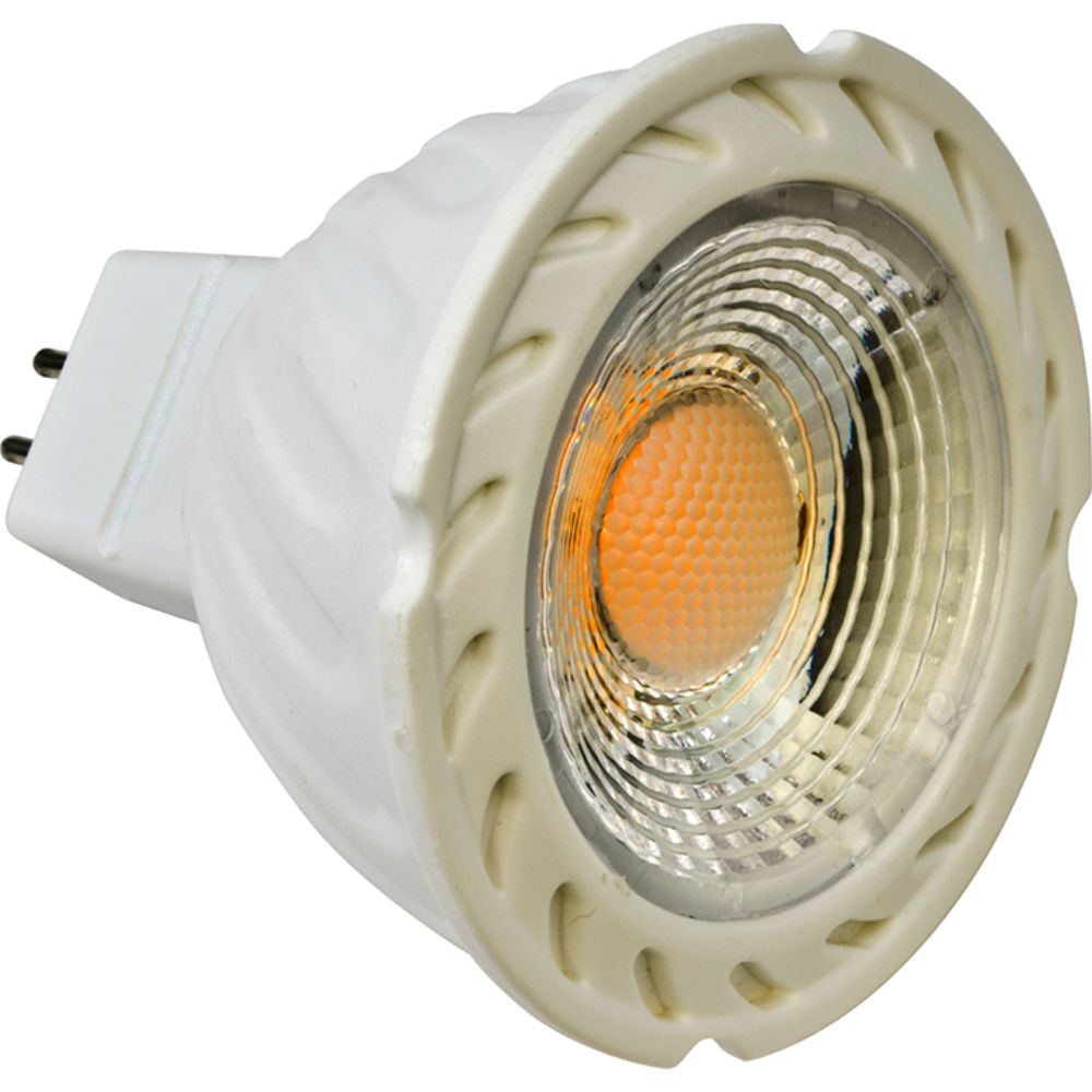 Dabmar Lighting DL-MR16-LED-7W-27K LED MR16 High Power Cob Bulb, Voltage 12V, Color Temperature 2700K (Warm White)
