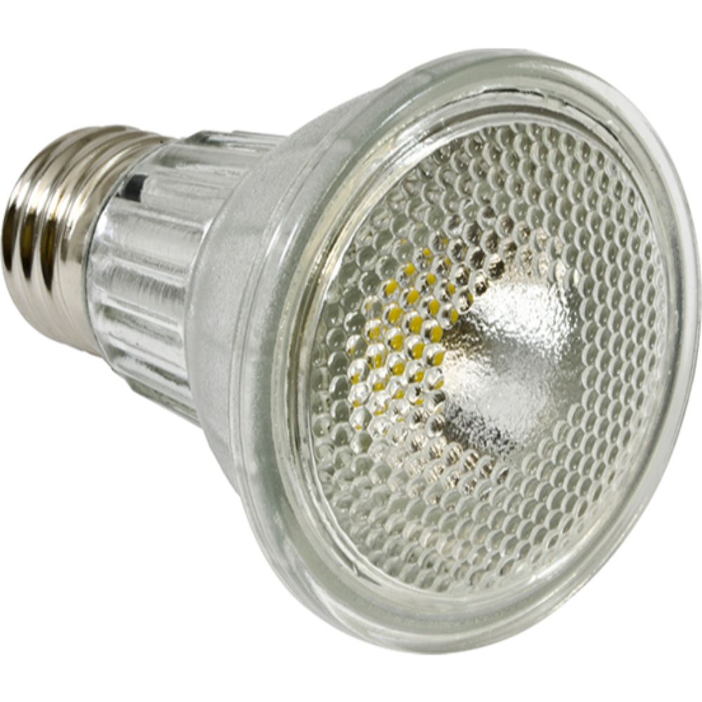 Dabmar Lighting DL-PAR20D-LED-7W-27K LED Par20 Surface Mounted Diodes Dimmable Lamp, Voltage 120V, Color Temperature 2700K