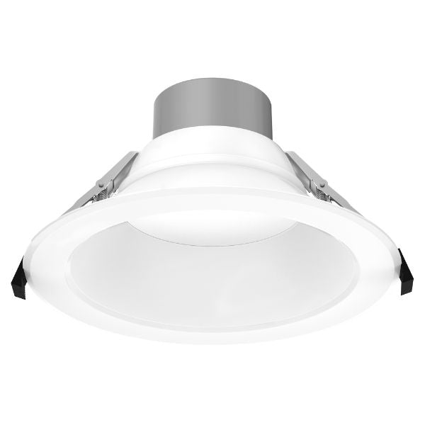 Lotus LED Lights DL254-8-35W-M-A5C5-HO 8" Commercial Recessed LED Downlight, CCT 27K / 3K / 35K / 4K / 5K, 120-347V, Matte White Finish