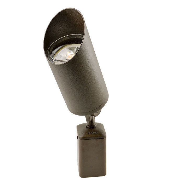Focus Industries DL50DPAR30NLBRS PAR30 Brass Angle Cut Down Bullet – Lamp: No Lamp – Convex Lens - Finish: Unfinished Brass