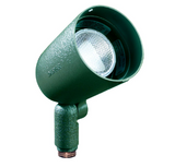 Dabmar Lighting DPR20-G Cast Aluminum Directional Spot Light, No Lamp, Voltage 120V, E26, Green Finish