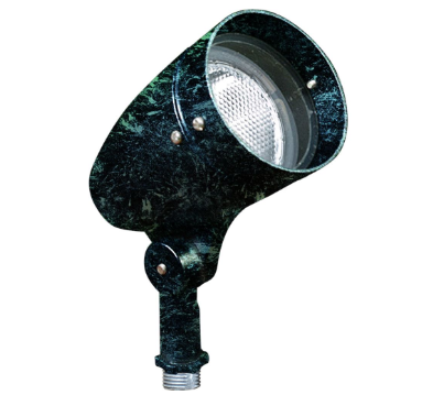Dabmar Lighting DPR21-L7-27K-VG Cast Aluminum Spot Light, Color Temperature 2700K, Voltage 120V, E26, Verde Green Finish